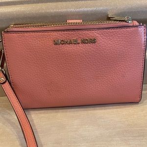 Gently used Michael Kors wristlet wallet